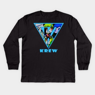 funneh krew Kids Long Sleeve T-Shirt